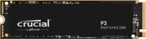 Crucial P3 1TB PCIe M.2 2280 SSD