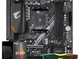 AMD Ryzen 7 5800X + Gigabyte B550M Aorus Eilte + Team Delta 8GB 3600Mhz