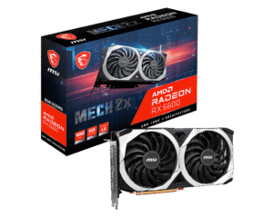 MSI Radeon RX 6600 MECH 2X 8GB