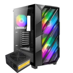 Antec NX700 - ARGB Mid-Tower 3FAN + Atom 650W 80+ Bronze