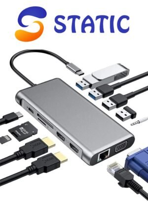 12 In 1 Type-C / USB-C HUB Docking Station