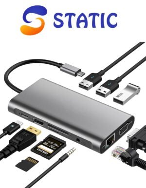 Type-C To HDTV 10 In 1 Hub