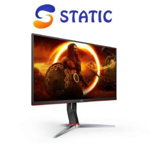 AOC 24G2SP 24″ Frameless Gaming Monitor, Full HD IPS, 165Hz, 1ms, Height Adjustable Stand