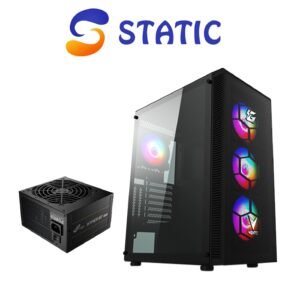 FSP Vento VG11A Gaming Mid-Tower Case + FSP 650W