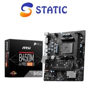 MSI B450M-A PRO MAX II
