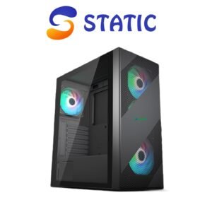 Xander Ahlan Mesh 4 Fans ARGB ATX Case + PSU 600W 80+