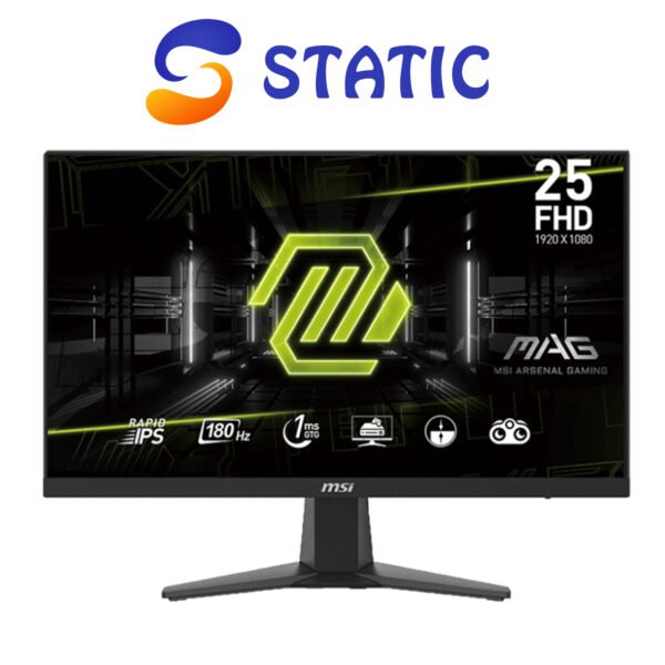 MSI MAG 256F 25 Inch 180Hz 1MS GTG FHD Rapid IPS