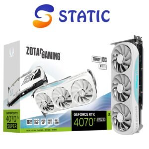 ZOTAC RTX 4070 Ti SUPER Trinity OC White Edition 16GB GDDR6X