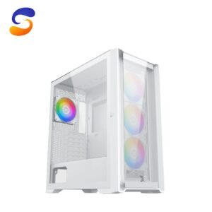 Xigmatek Zoser 4 Argb FAN Super Tower Case Arctic