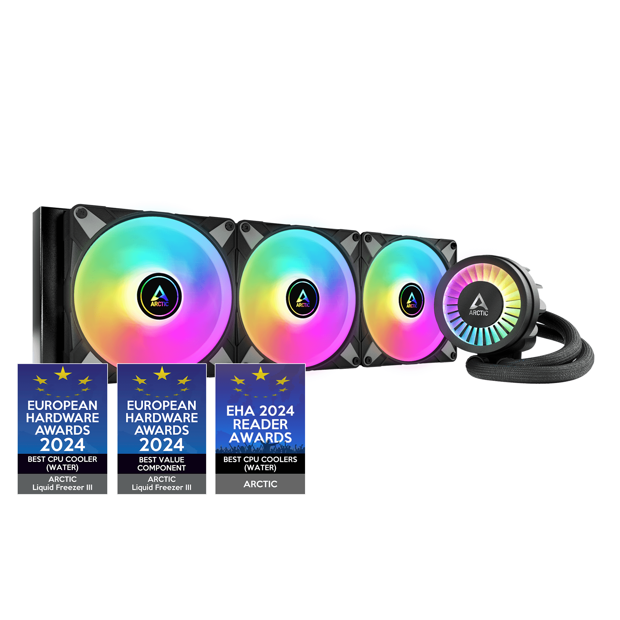 Arctic Liquid Freezer III 420 A-RGB (Black)