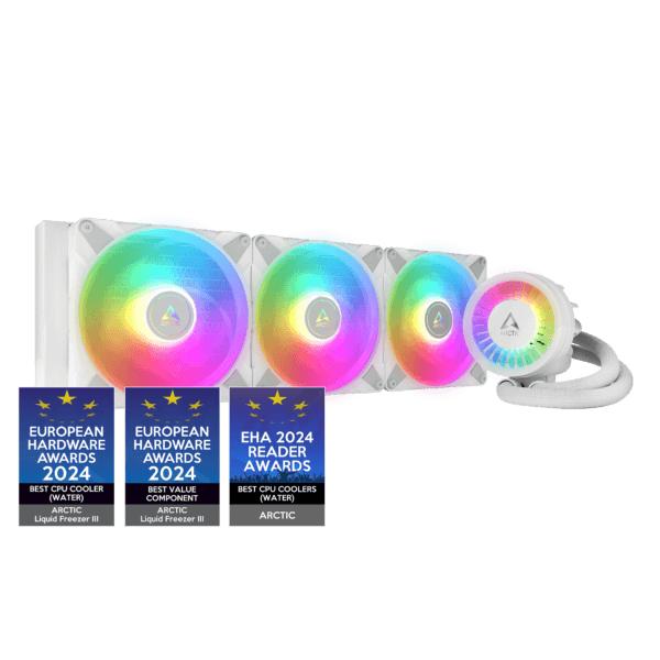 Arctic Liquid Freezer III 420 A-RGB (White)