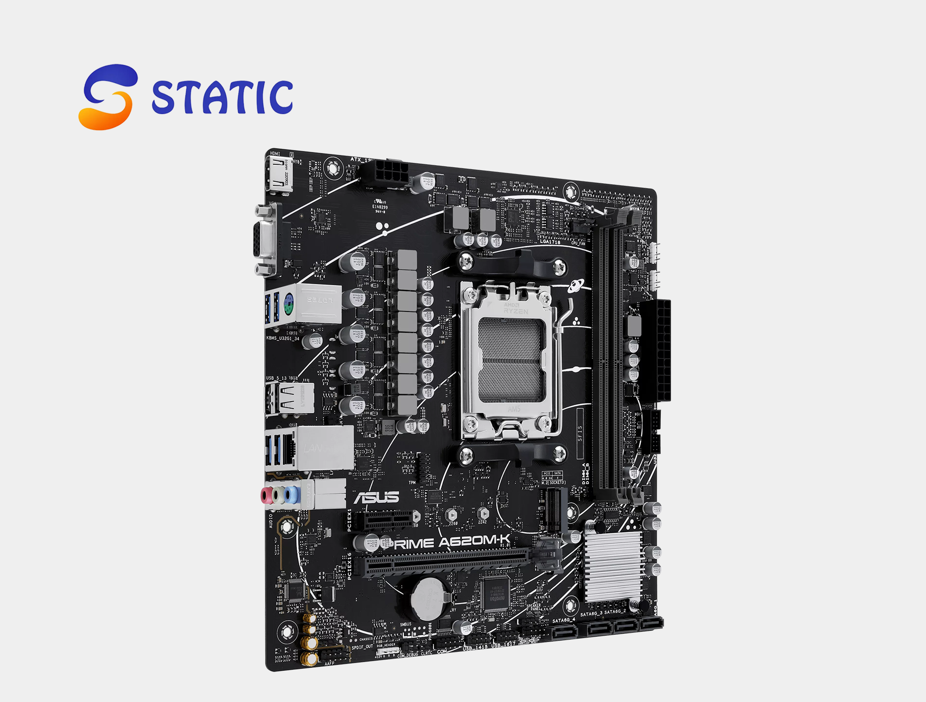 Asus Prime A620M-K - Image 3