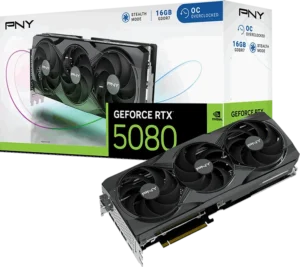 PNY GeForce RTX 5080 16GB GDDR7 OC