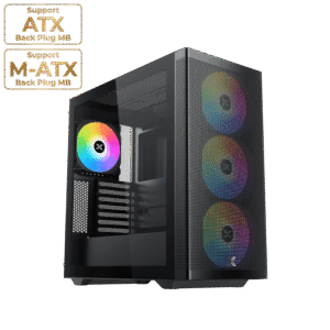 Xigmatek Osiris ARGB case + power supply Prime 750W 80+ Gold (Only Build)