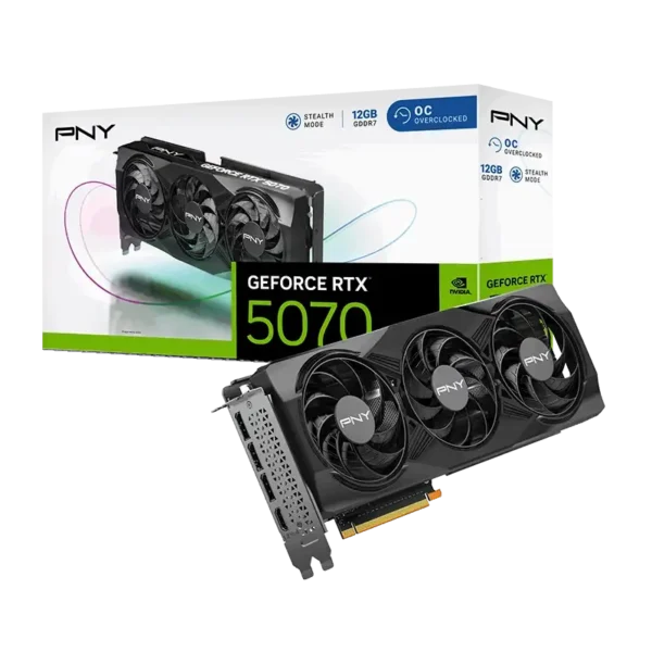 PNY GeForce RTX 5070 12GB OC Triple Fan
