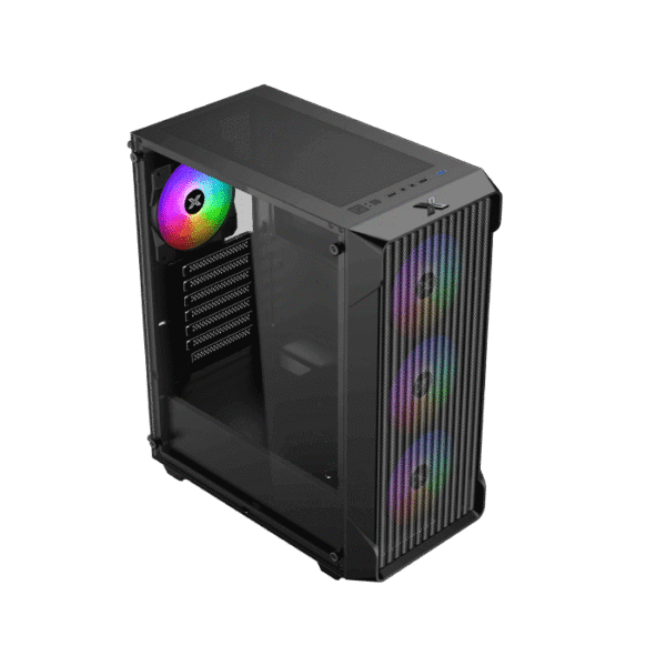 Xigmatek Sky II Wave FRGB + Litepower II i550 550W Mid Tower Case - Image 2