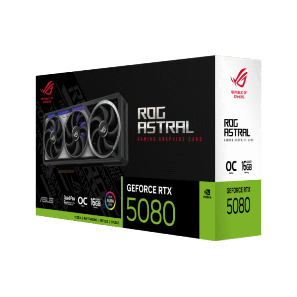 Asus ROG Astral GeForce RTX 5080 16GB GDDR7 OC Edition - Image 2