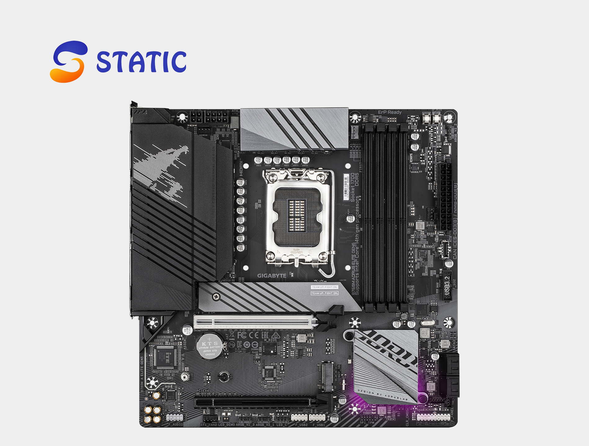 GIGABYTE B760M AORUS ELITE GEN5 - Image 2