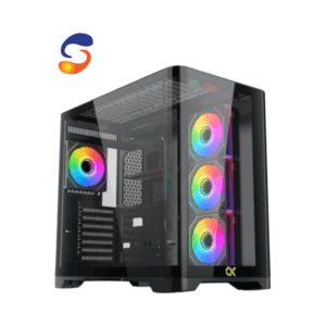 Xigmatek Crystal Storm 4 fan PWM Argb Curved TG