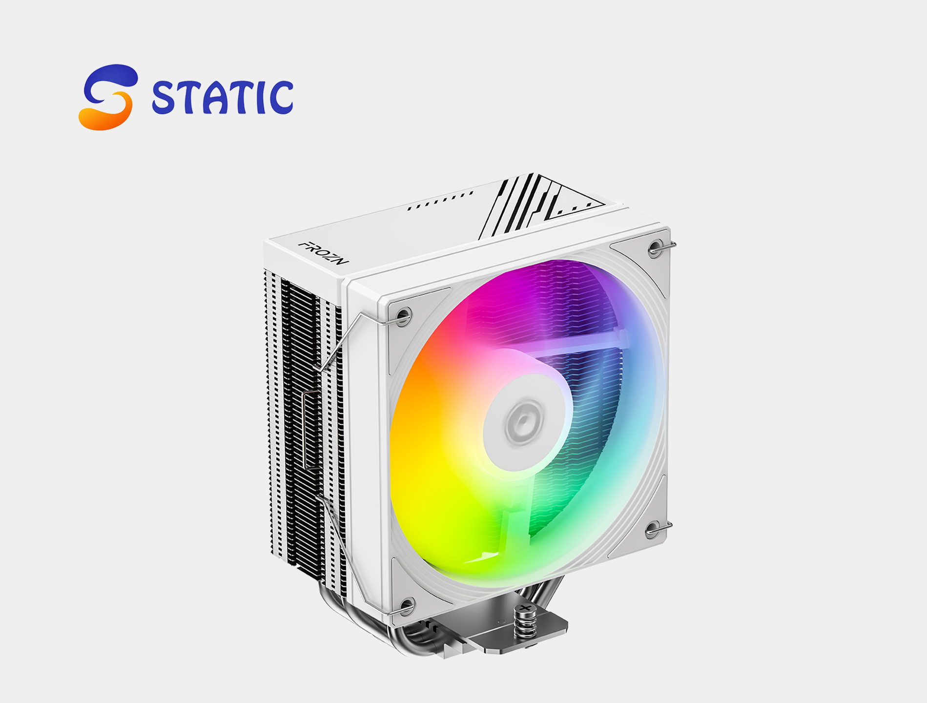 ID-COOLING FROZN A410 SE ARGB 4 Heatpipe Direct Touch With 120mm Hydraulic Bearing Fan Air Cpu Cooler - Image 5