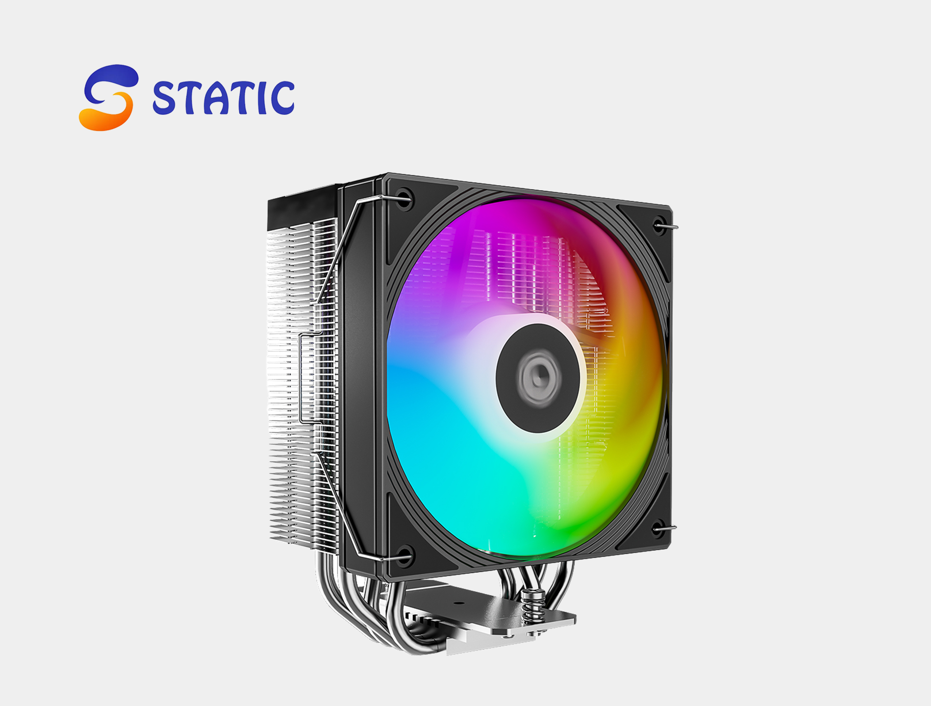 ID-COOLING FROZN A410 SE ARGB 4 Heatpipe Direct Touch With 120mm Hydraulic Bearing Fan Air Cpu Cooler - Image 3