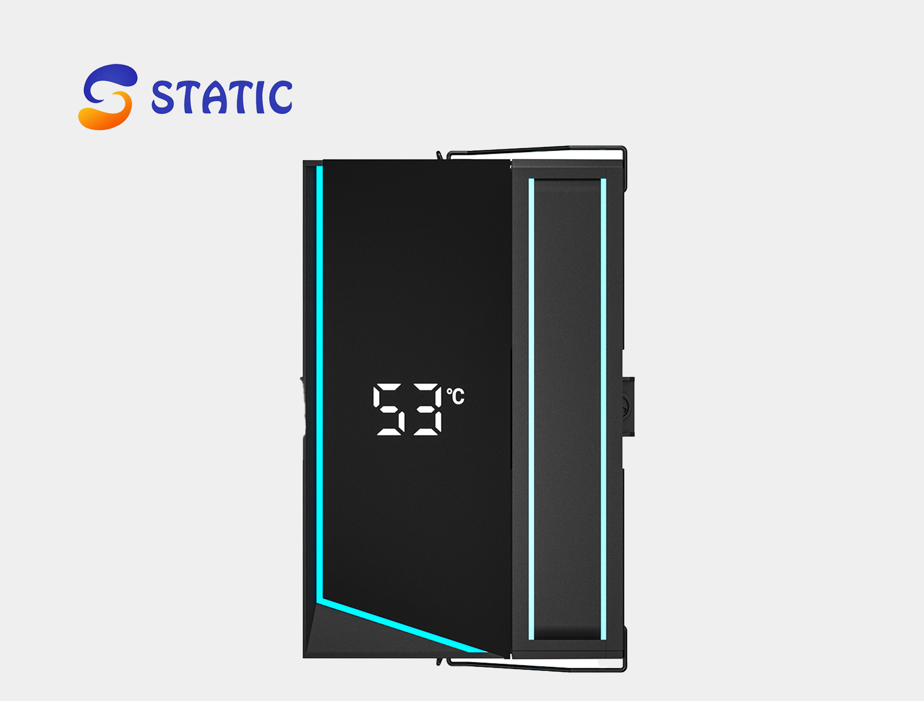 ID-COOLING FROZN A410 TD ARGB Digital Screen 4 Heatpipe With 120mm FDB Fan Air Cpu Cooler - Image 2