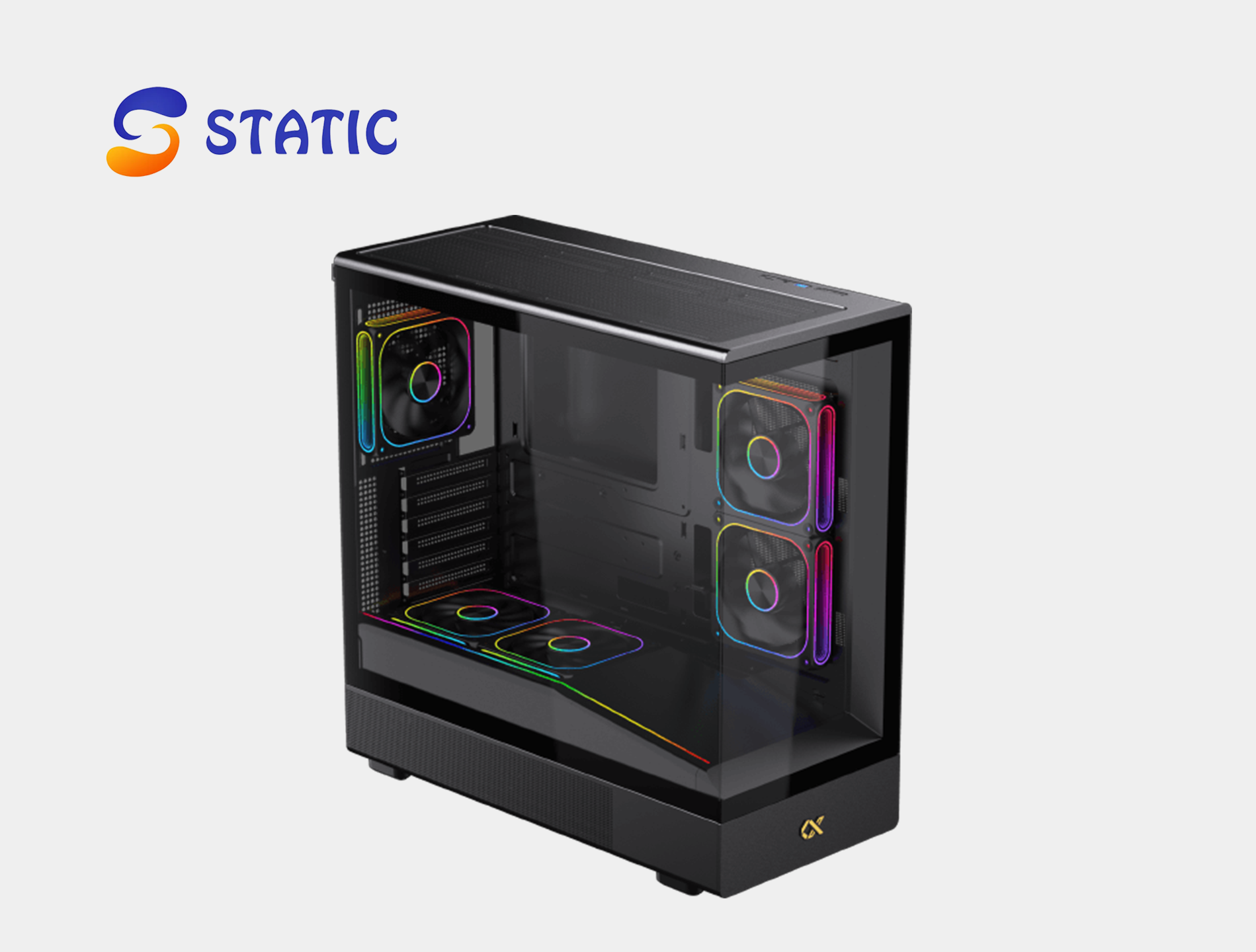 Xigmatek Sun 5 Fan Argb PWM Super Tower Case - Image 2