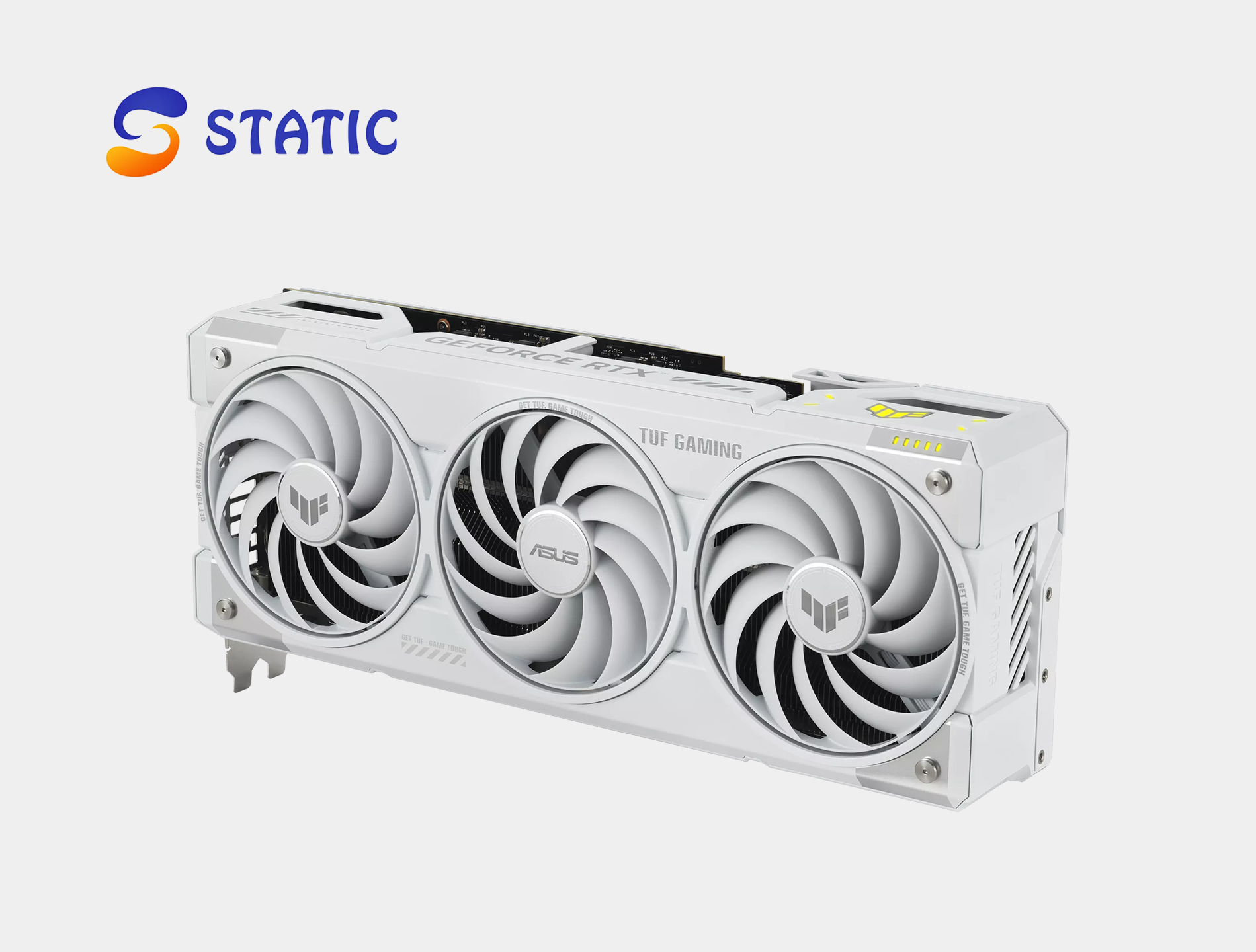 ASUS TUF Gaming GeForce RTX 5070 Ti 16GB GDDR7 White OC Edition - Image 3