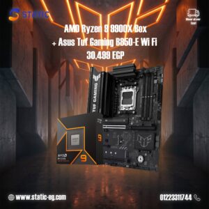 AMD Ryzen 9 9900X Box + Asus Tuf Gaming B850-E Wi Fi