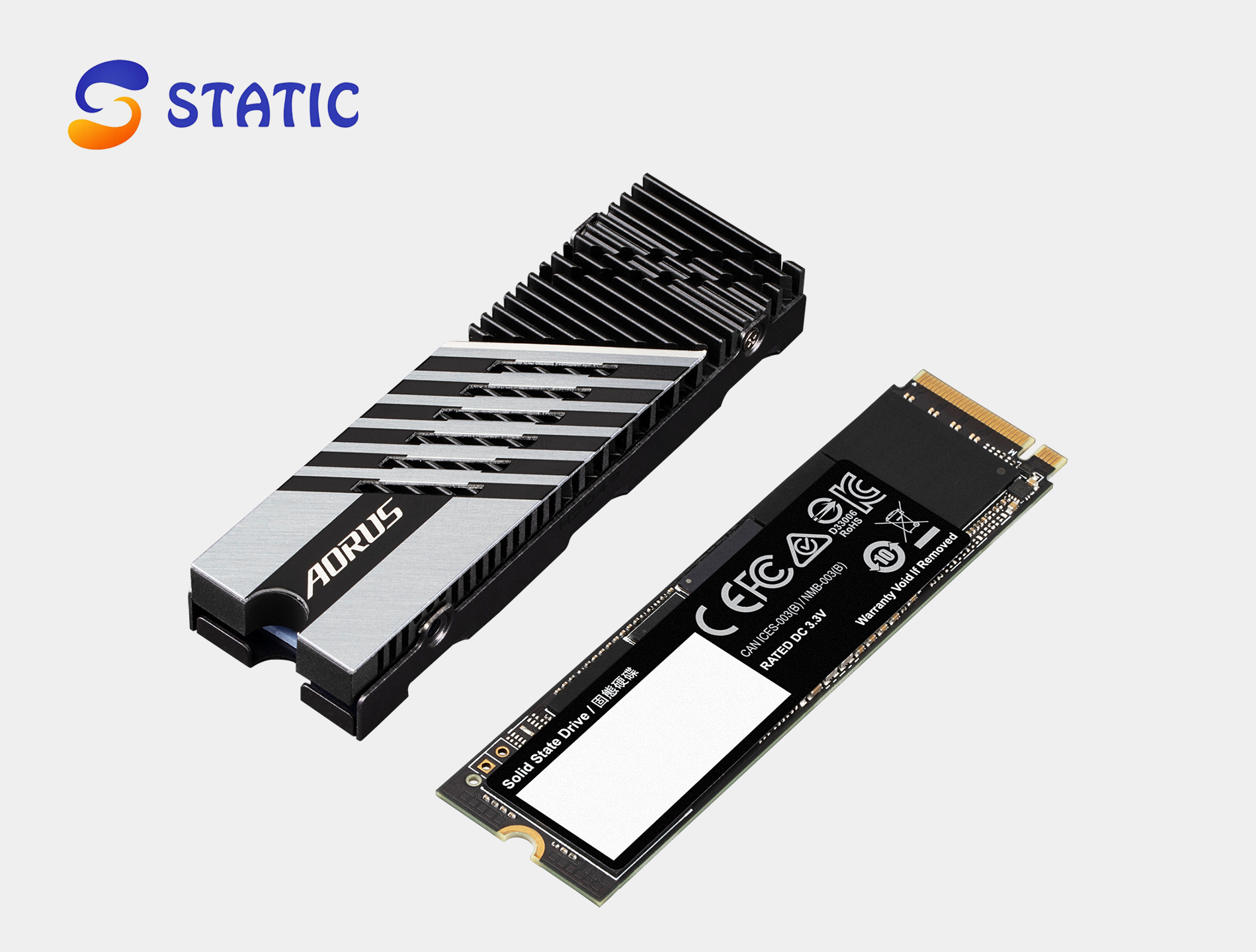 GIGABYTE AORUS Gen4 7300 SSD 1TB - Image 2