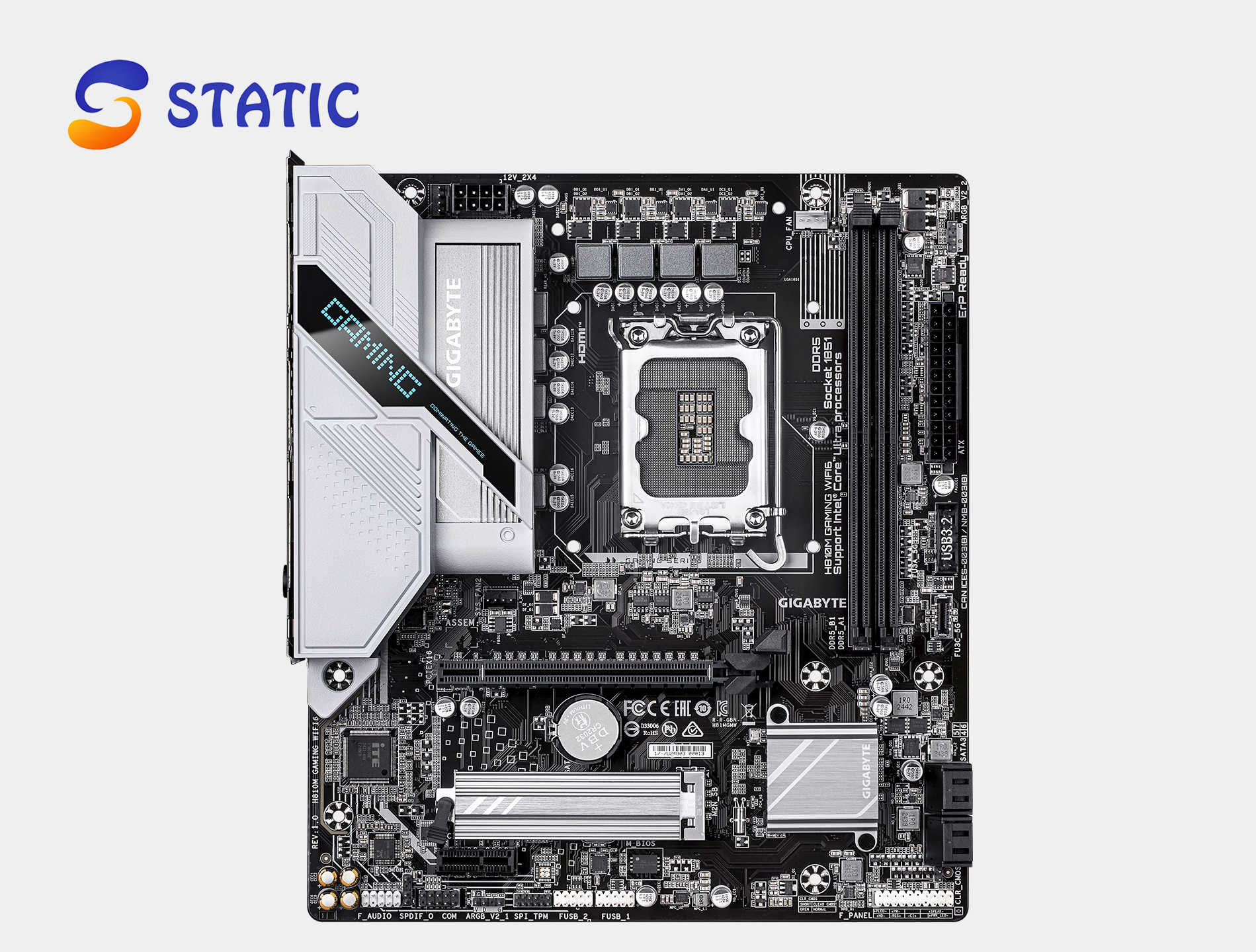 GIGABYTE H810M GAMING WIFI6 - Image 2