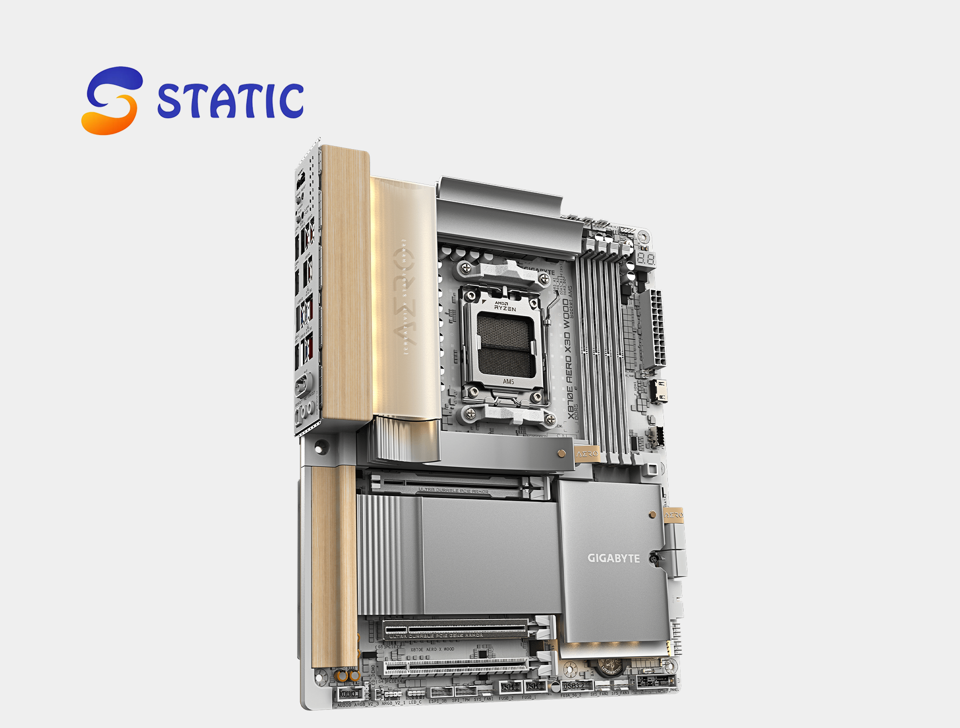 GIGABYTE X870E AERO X3D WOOD - Image 3