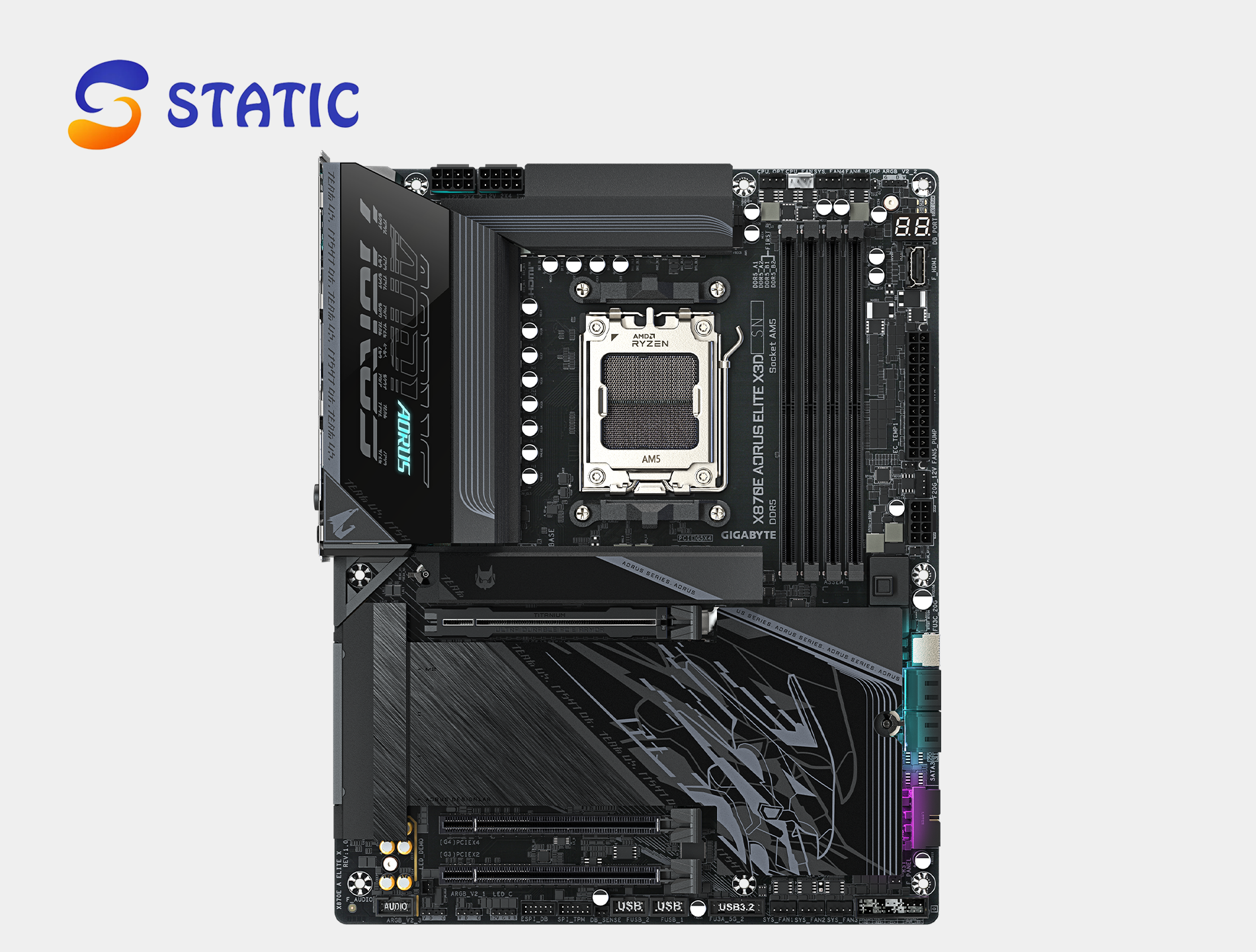 GIGABYTE X870E AORUS ELITE X3D - Image 2