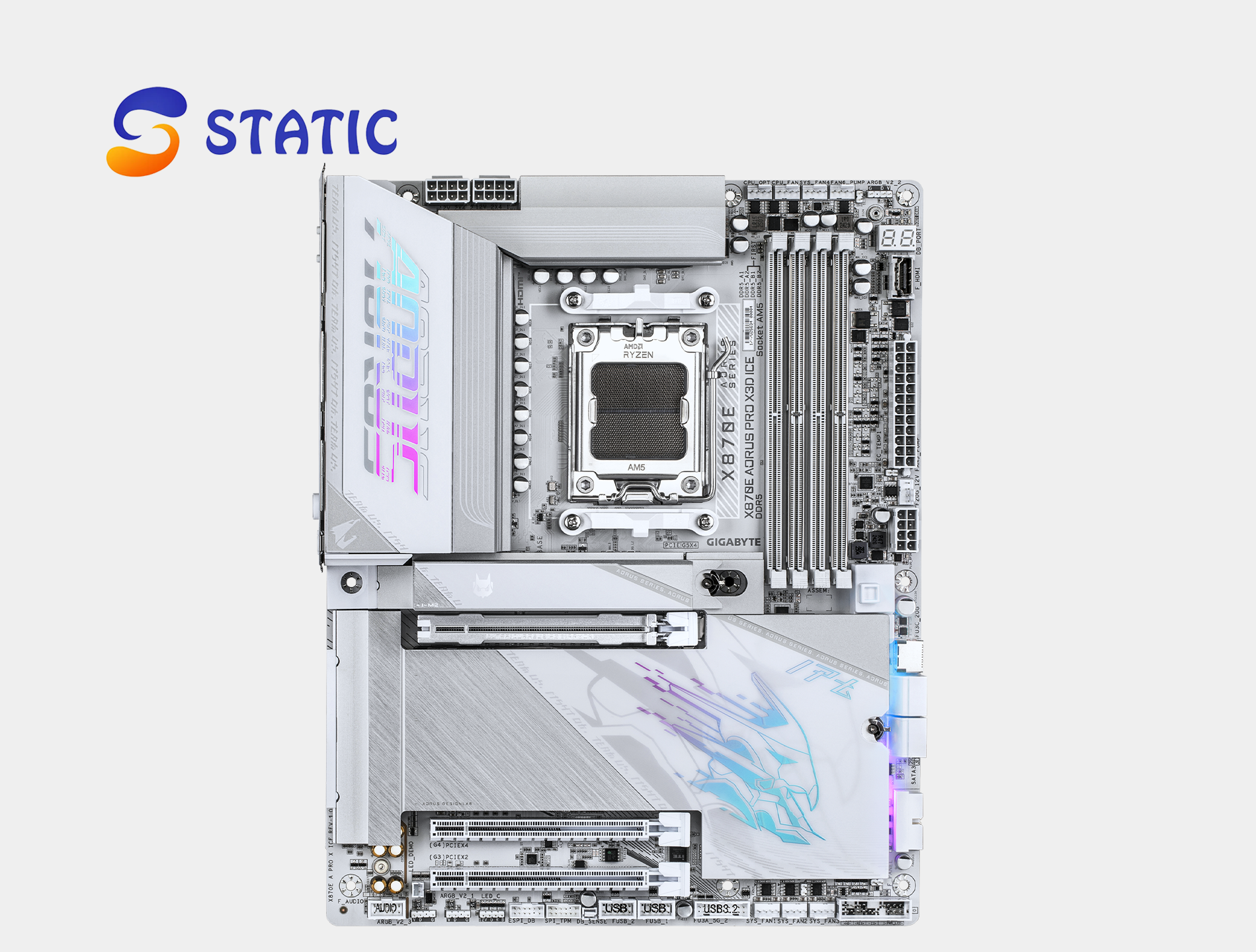 GIGABYTE X870E AORUS PRO X3D ICE - Image 2