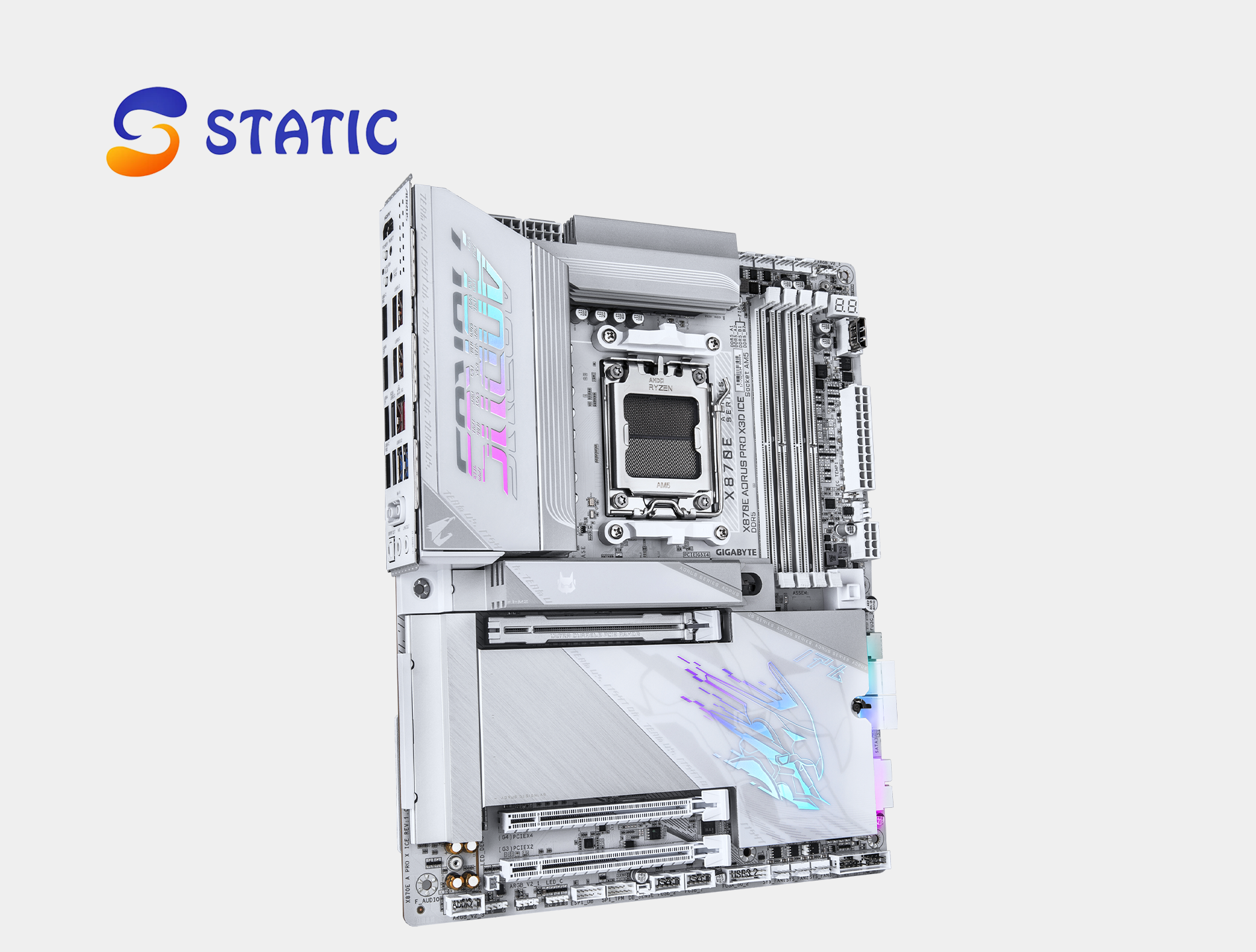 GIGABYTE X870E AORUS PRO X3D ICE - Image 3